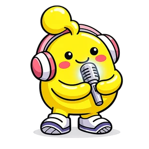 Microphone AI Mascot